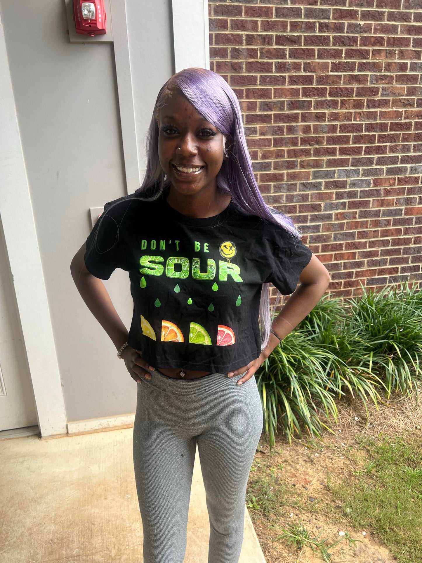 Don’t Be Sour Crop Top