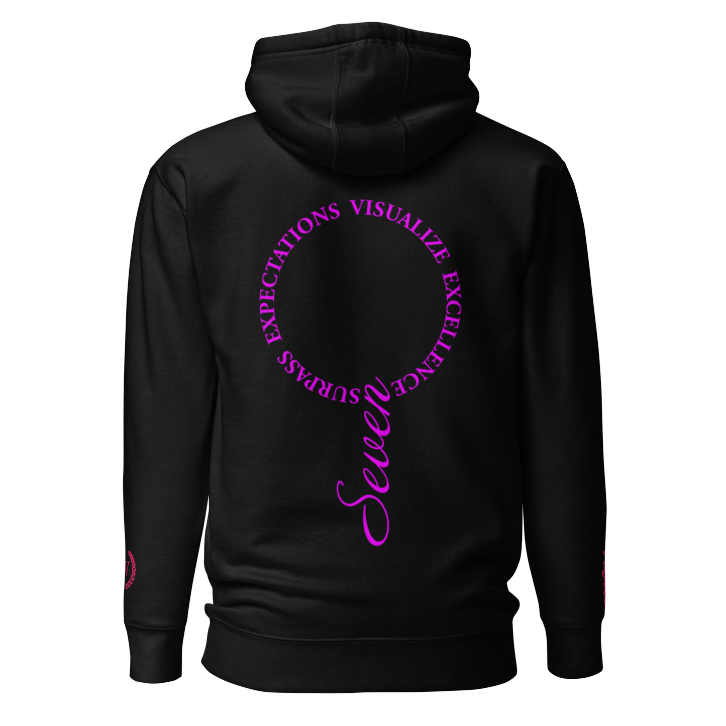 Trendsetter Seven Brand Unisex Hoodie Flamingo Colorway