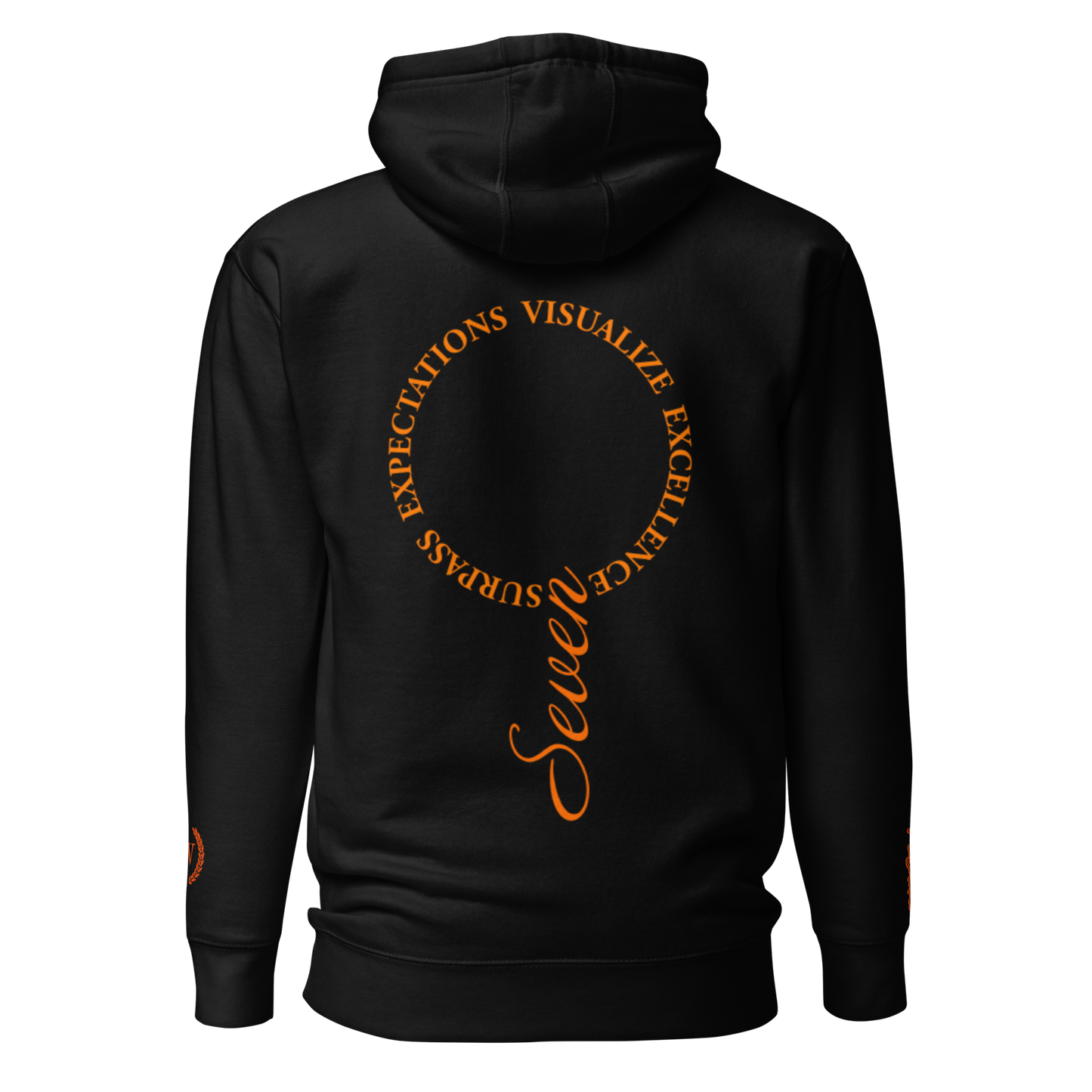 Trendsetter Seven Brand Unisex Hoodie Jack-O'-Lantern Colorway