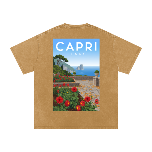 Travel,Seven,Capri,Snow washed,Italy ,Fashion