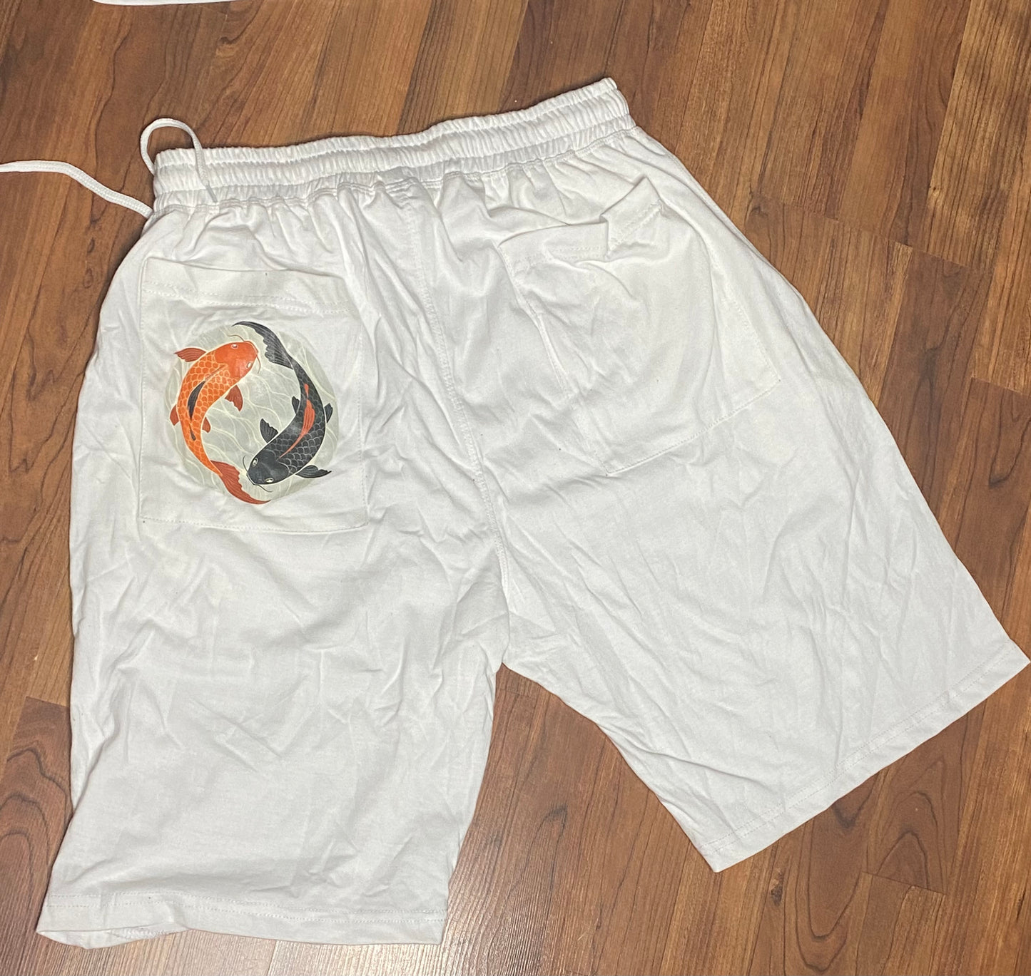 Know God Know Peace Shirt/Shorts Set White