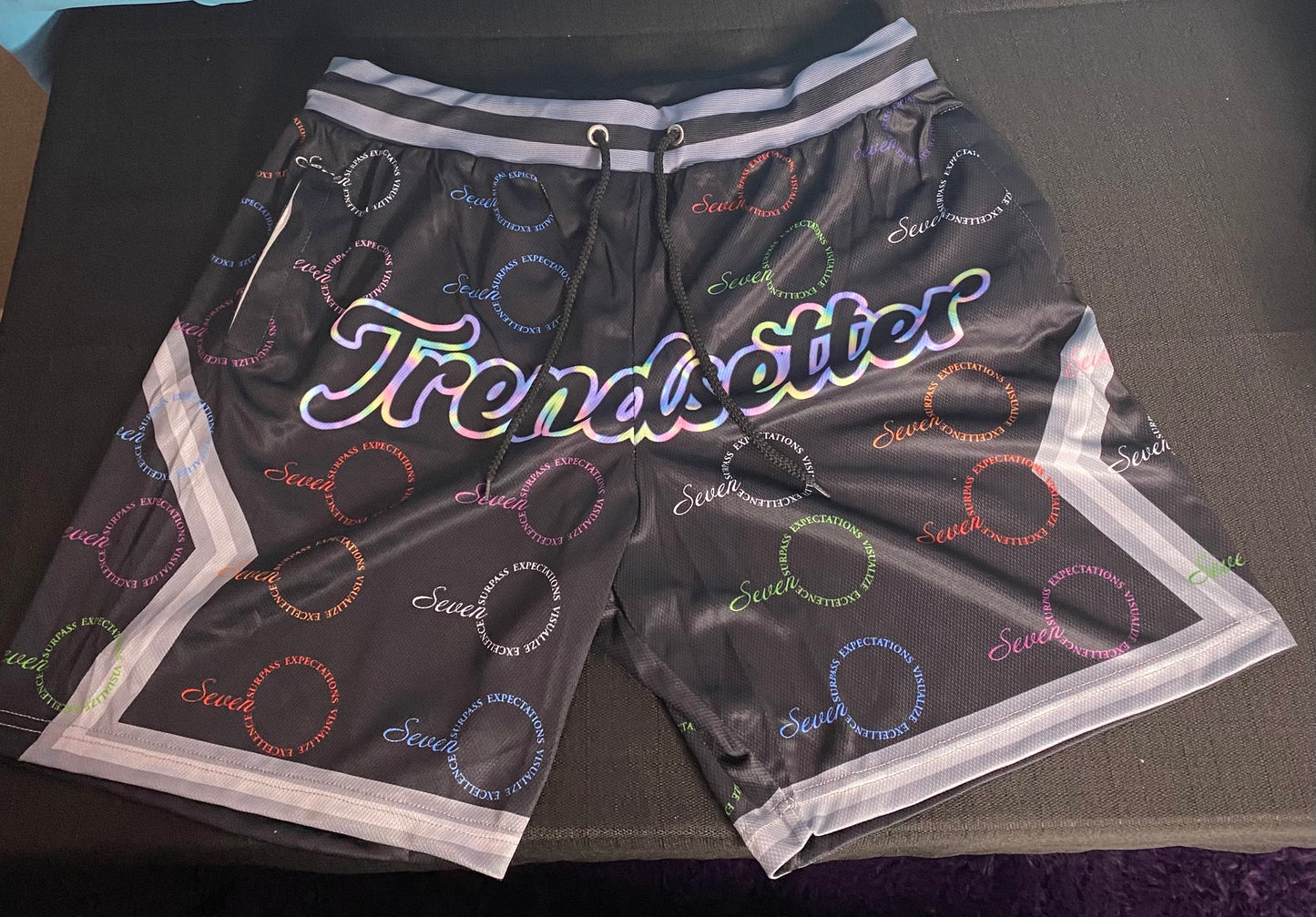 Trendsetter Multicolor Basketball Shorts
