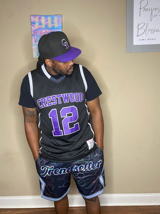 Trendsetter Multicolor Basketball Shorts