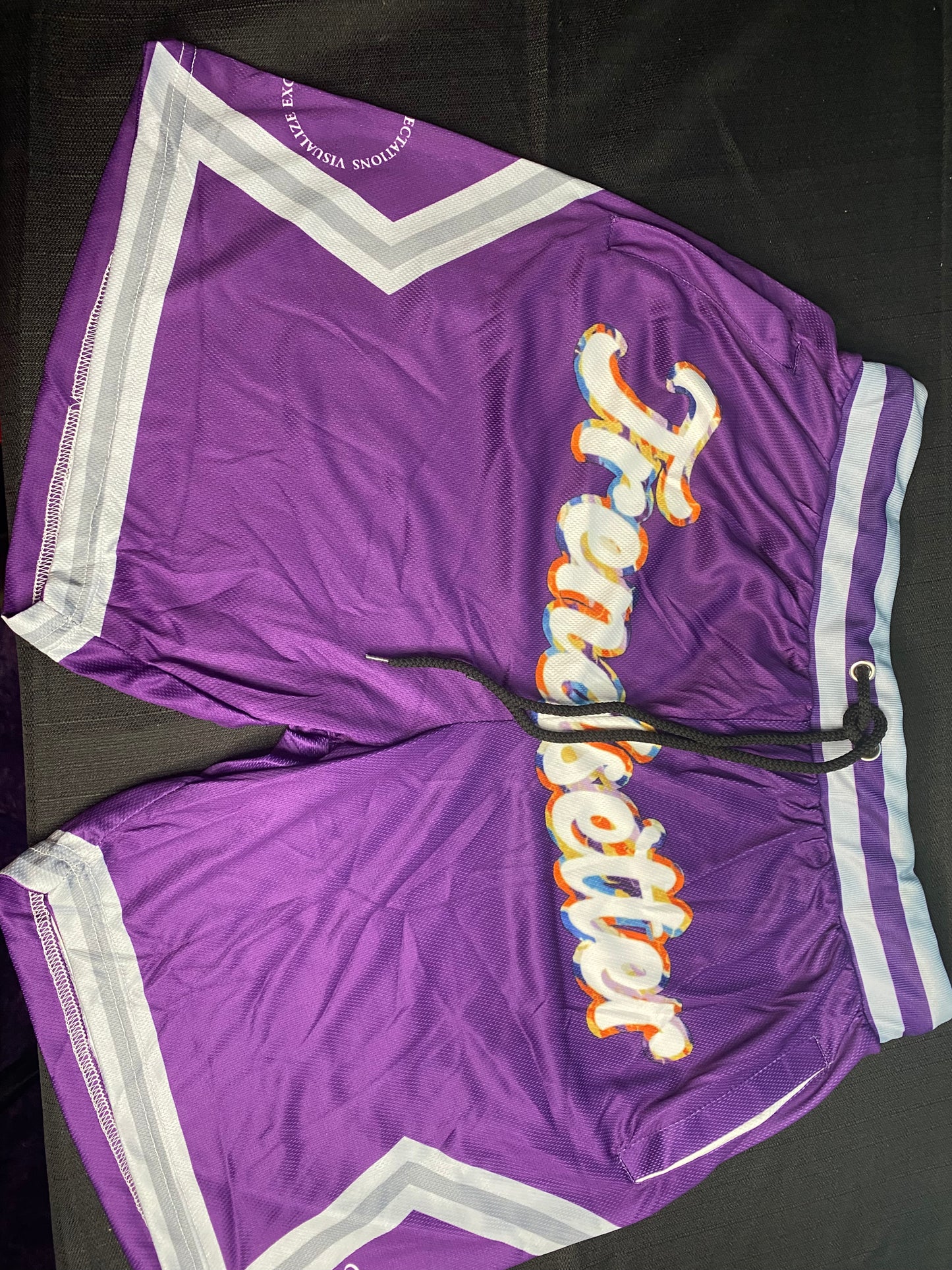 Trendsetter Purple Basketball Shorts
