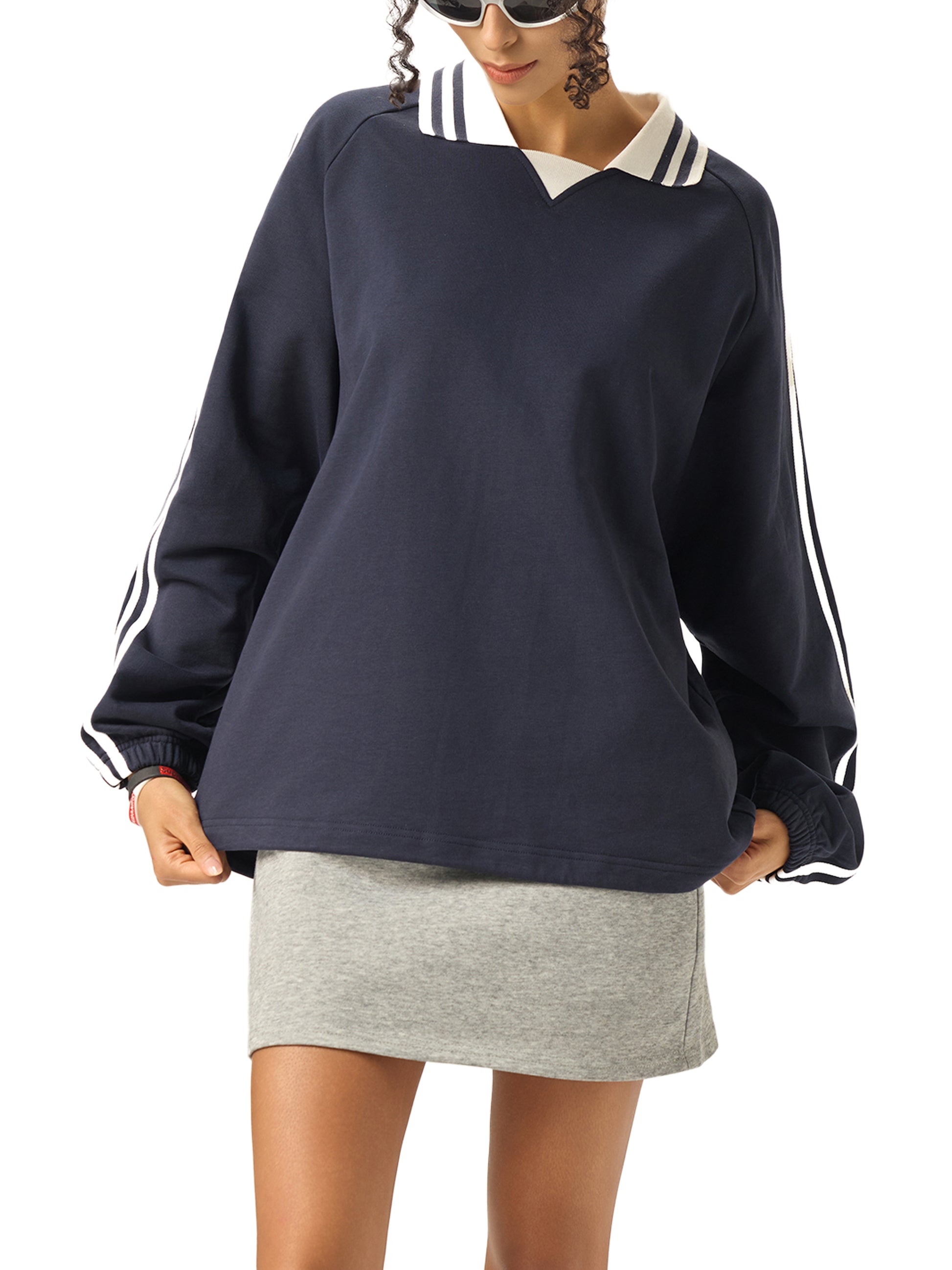 Halloween ,Seven,Pink,Scary,Lapel,Sweatshirt