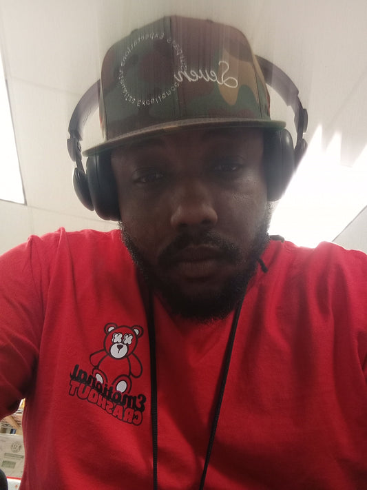 Emotional Crashout T Shirt Red Colorway